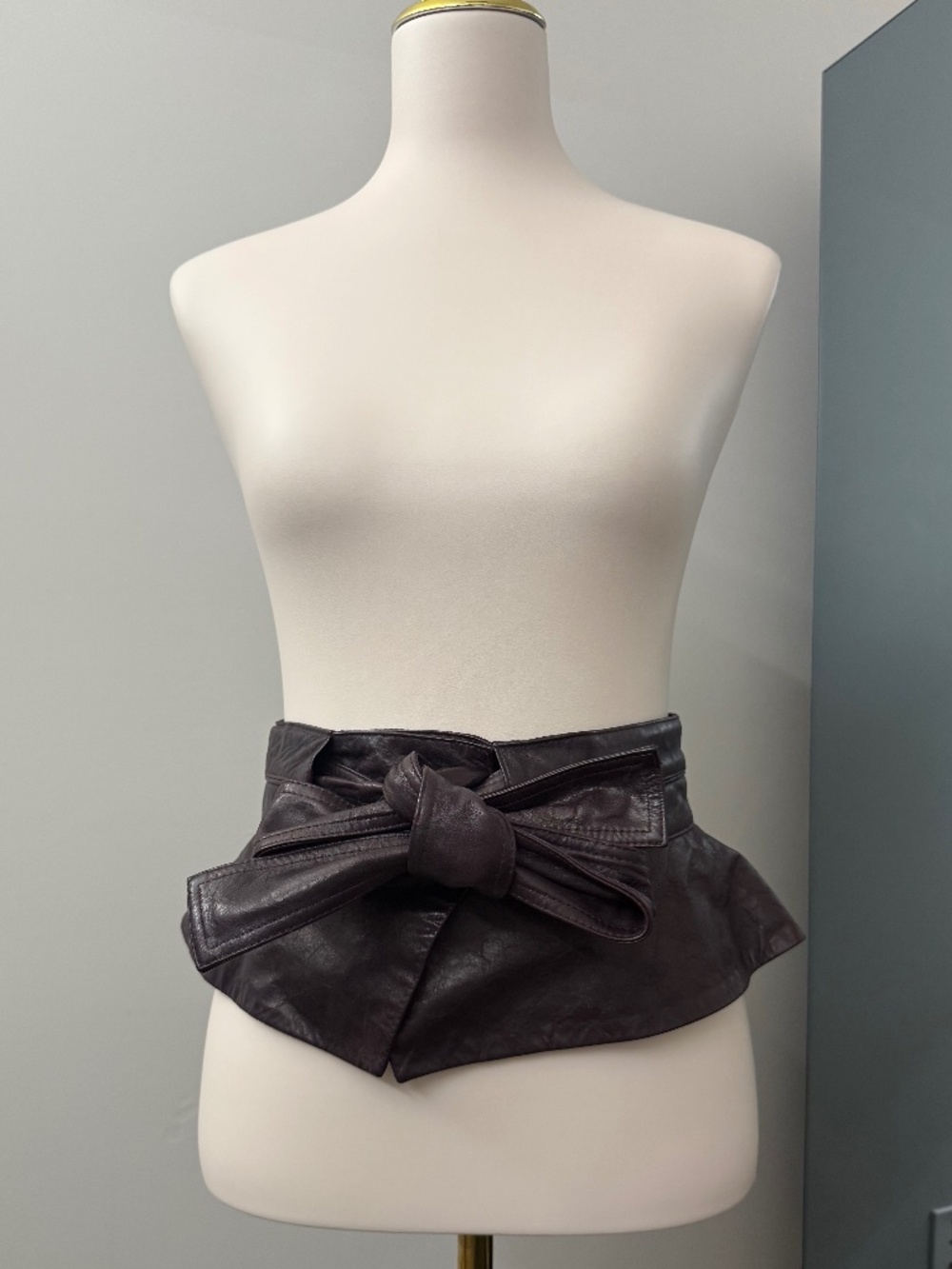 Ulla Johnson 100% Lamb Skin Authentic Leather Belt